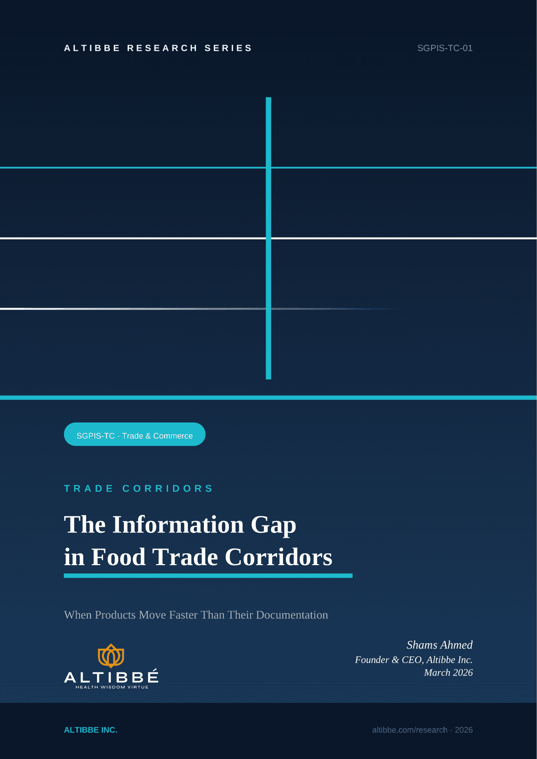 The Information Gap in Food Trade Corridors