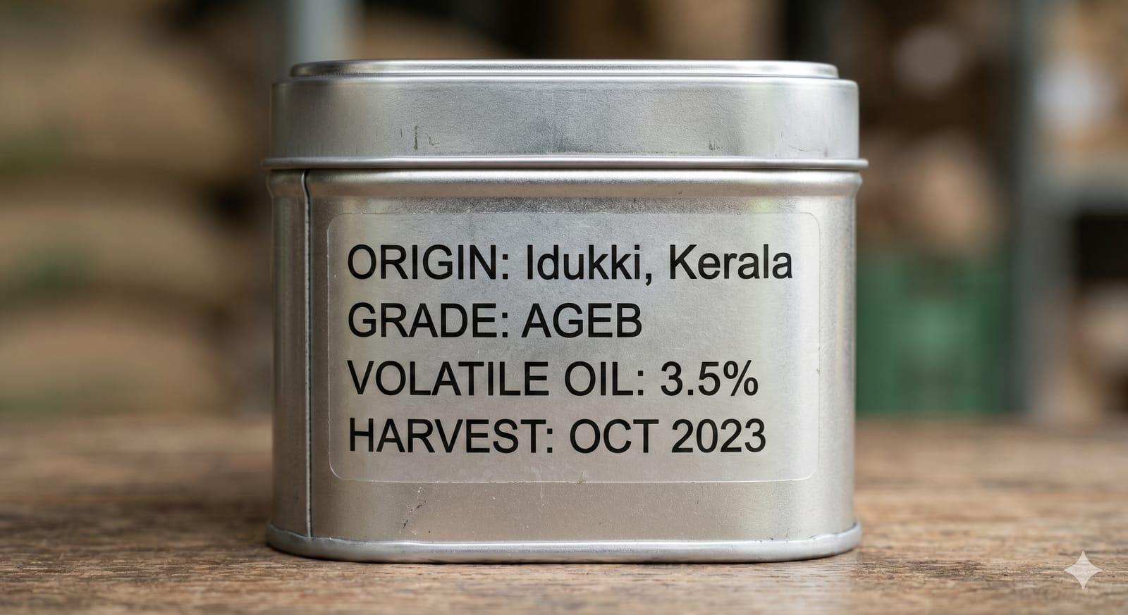 Malabar Green 250 g vacuum tin